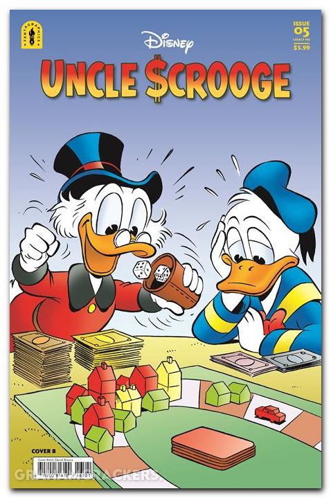 Uncle Scrooge #5 (2025) cover b branca variant