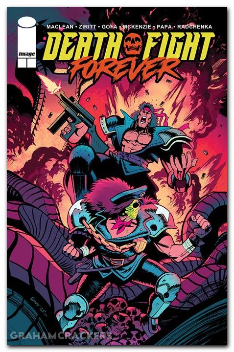 Death Fight Forever #1 (2026) cover c burnett variant