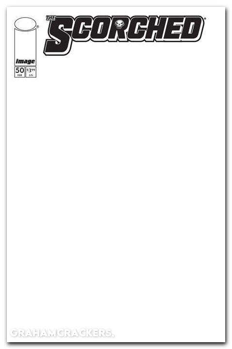 Spawn Scorched #50 cover d blank variant