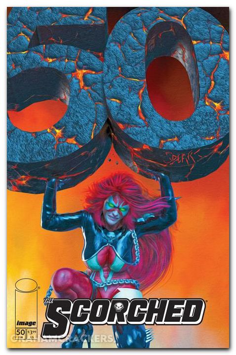 Spawn Scorched #50 cover e spears variant