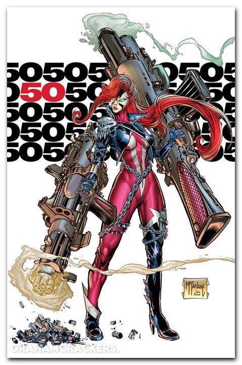 Spawn Scorched #50 cover f mcfarlane virgin variant