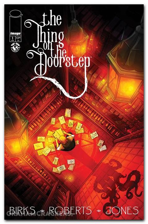 The Thing On The Doorstep #1 (2026) cover b white variant