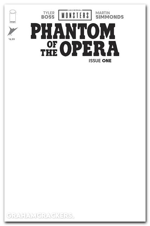 Universal Monsters Phantom Of The Opera #1 (2026) cover h blank variant