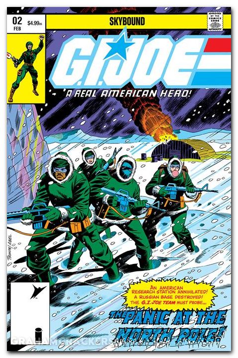 GI Joe A Real American Hero #2 (1982) 2026 hama files edition cover c trimpe foil variant