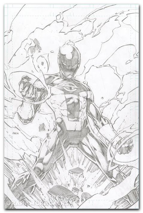 Radiant Black And White #1 (2026) cover b finch pencils variant