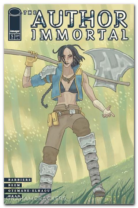 Author Immortal #5 (2025) cover b rose variant