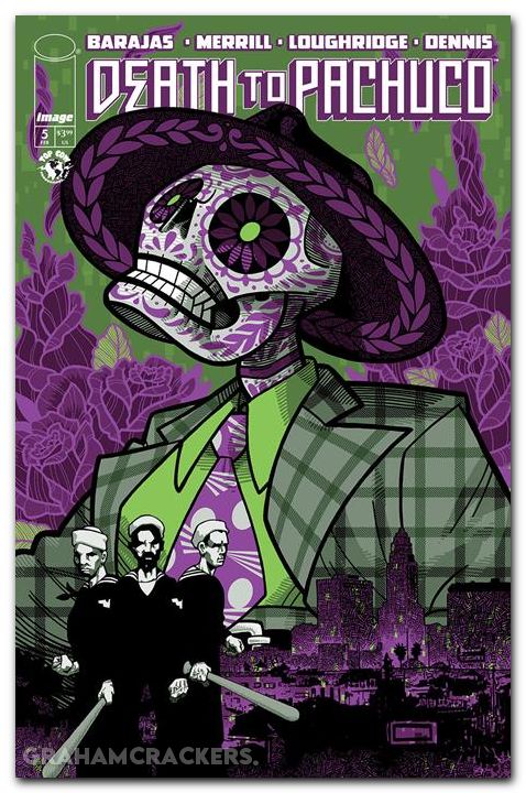 Death To Pachuco #5 (2025) cover b gonzo variant