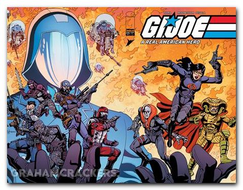 GI Joe A Real American Hero #325 (2023) cover d whigham spicer anniversary wraparound variant