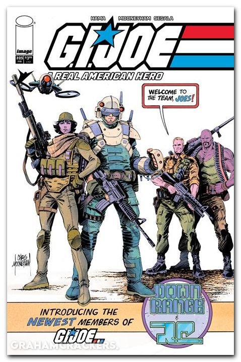 GI Joe A Real American Hero #325 (2023) cover e mooneyham new joe variant