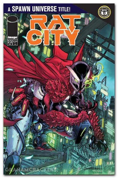 Rat City #23 cover a