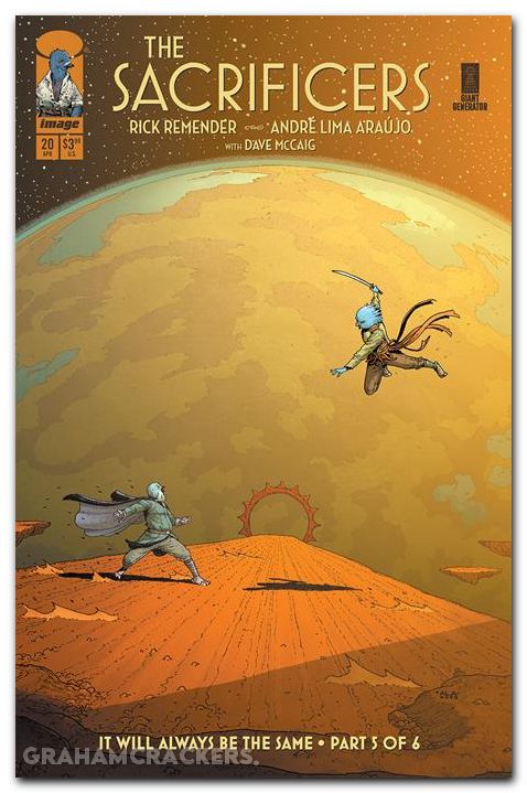 Sacrificers #20 cover a