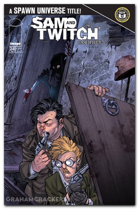 Sam And Twitch Case Files #24 (2024) cover a