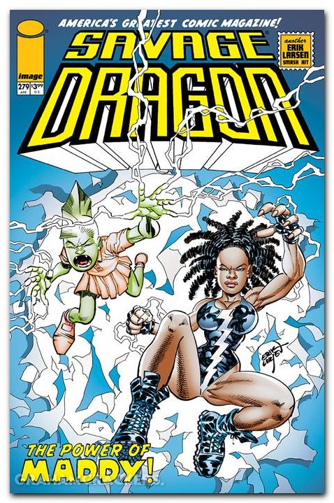 Savage Dragon #279 (1993) cover a