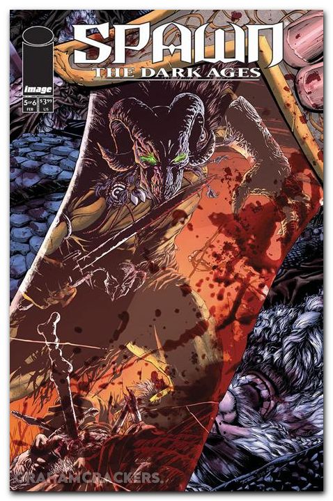 Spawn The Dark Ages #5 (2025) cover b parker variant