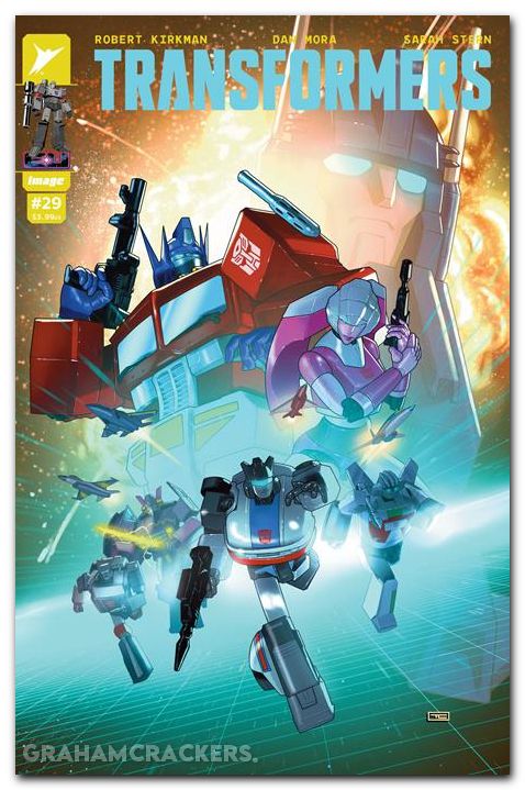 Transformers #29 (2023) cover d clarke variant