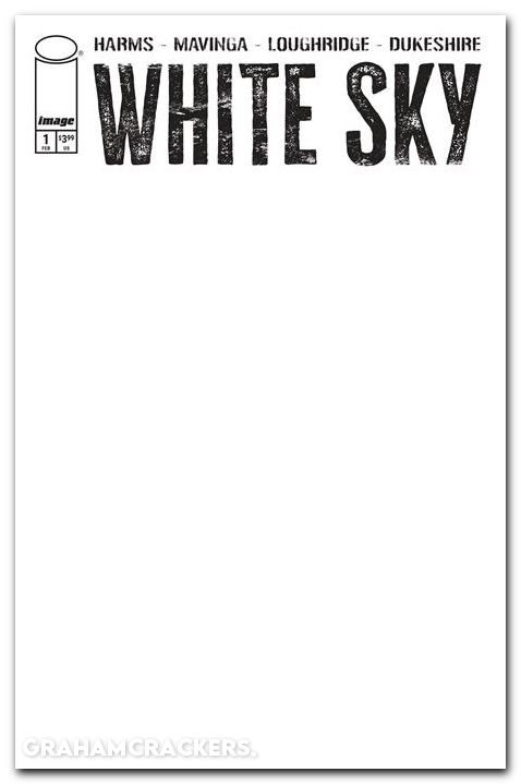 White Sky #1 (2026) cover d blank sketch variant