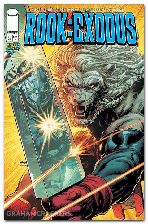 Rook Exodus #10 cover e fabok invincible team up variant