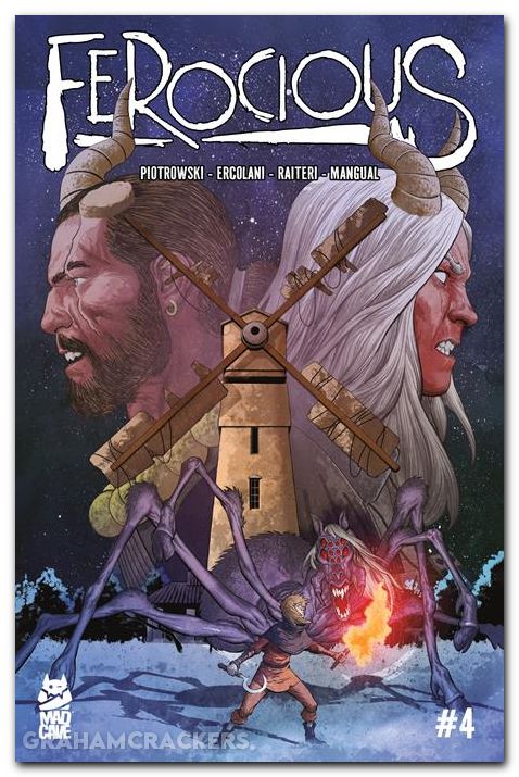 Ferocious #4 (2025) cover a