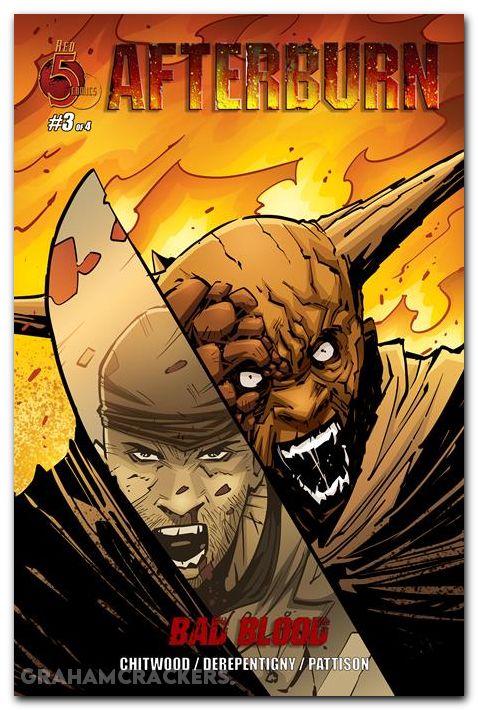 Afterburn Bad Blood #3 (2025) cover a