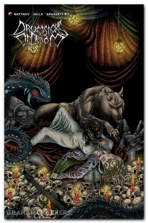 Drumsticks Of Doom #2 (2025) cover b festa unlock variant