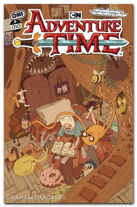 Adventure Time #10 (2025) cover d lindroos variant