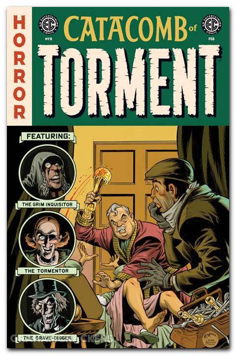 EC Catacomb Of Torment #8 (2025) cover c mcmanus ec homage variant