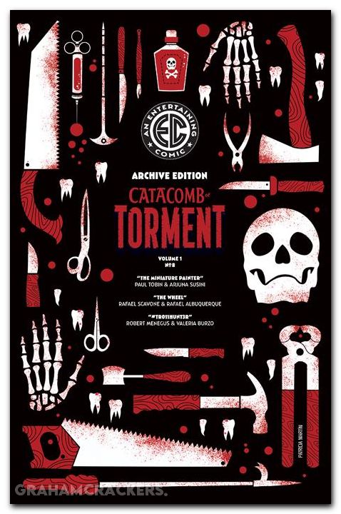 EC Catacomb Of Torment #8 (2025) cover e martin archive edition variant