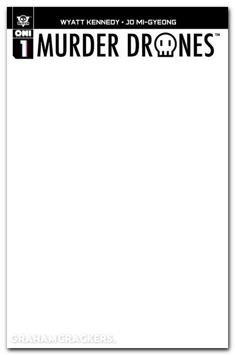 Murder Drones #1 (2026) cover d blank variant