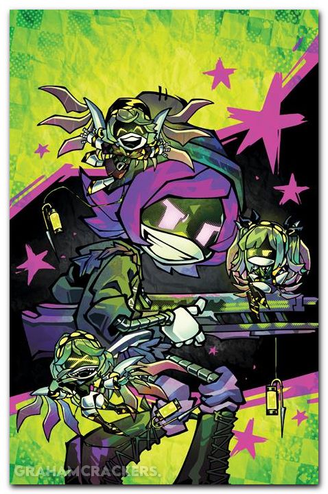 Murder Drones #1 (2026) cover f krooked glasses virgin variant