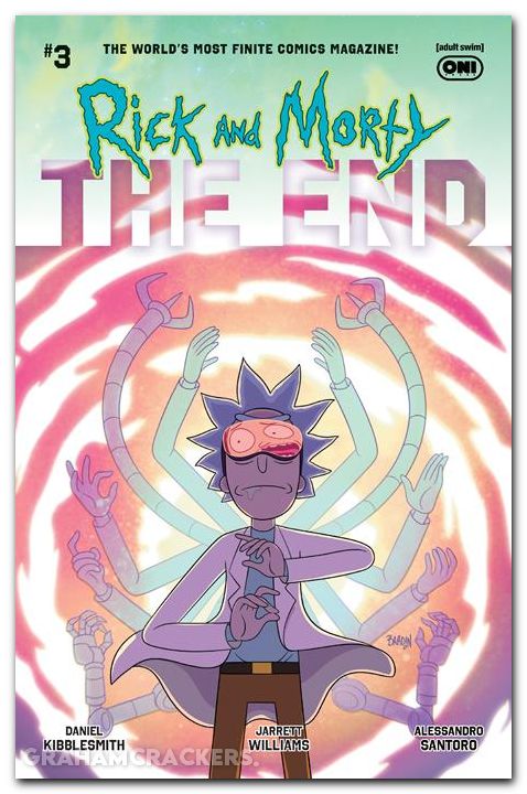Rick And Morty The End #3 (2025) cover a