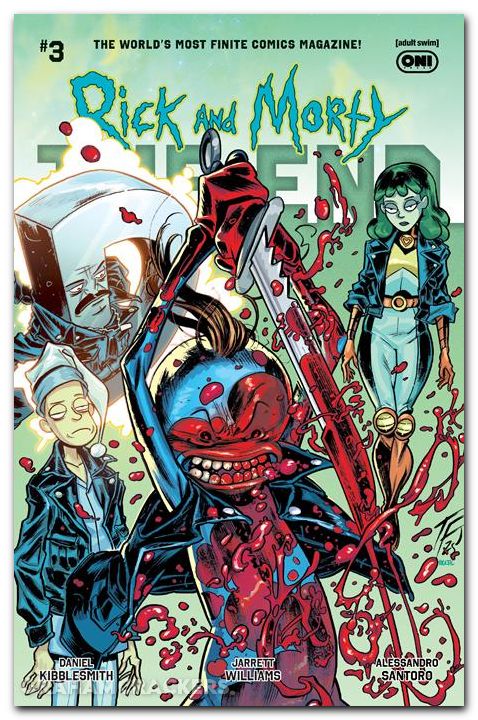 Rick And Morty The End #3 (2025) cover d fowler variant