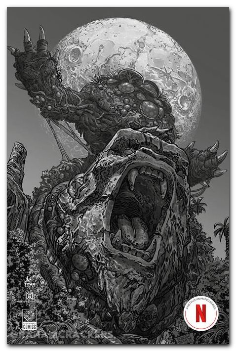 Escape From Skull Island #2 (2026) cover d yapur inks virgin variant
