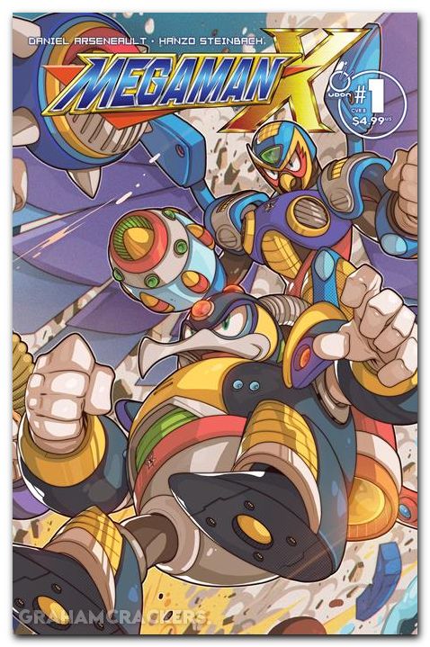 Mega Man X #1 (2026) cover b huang variant