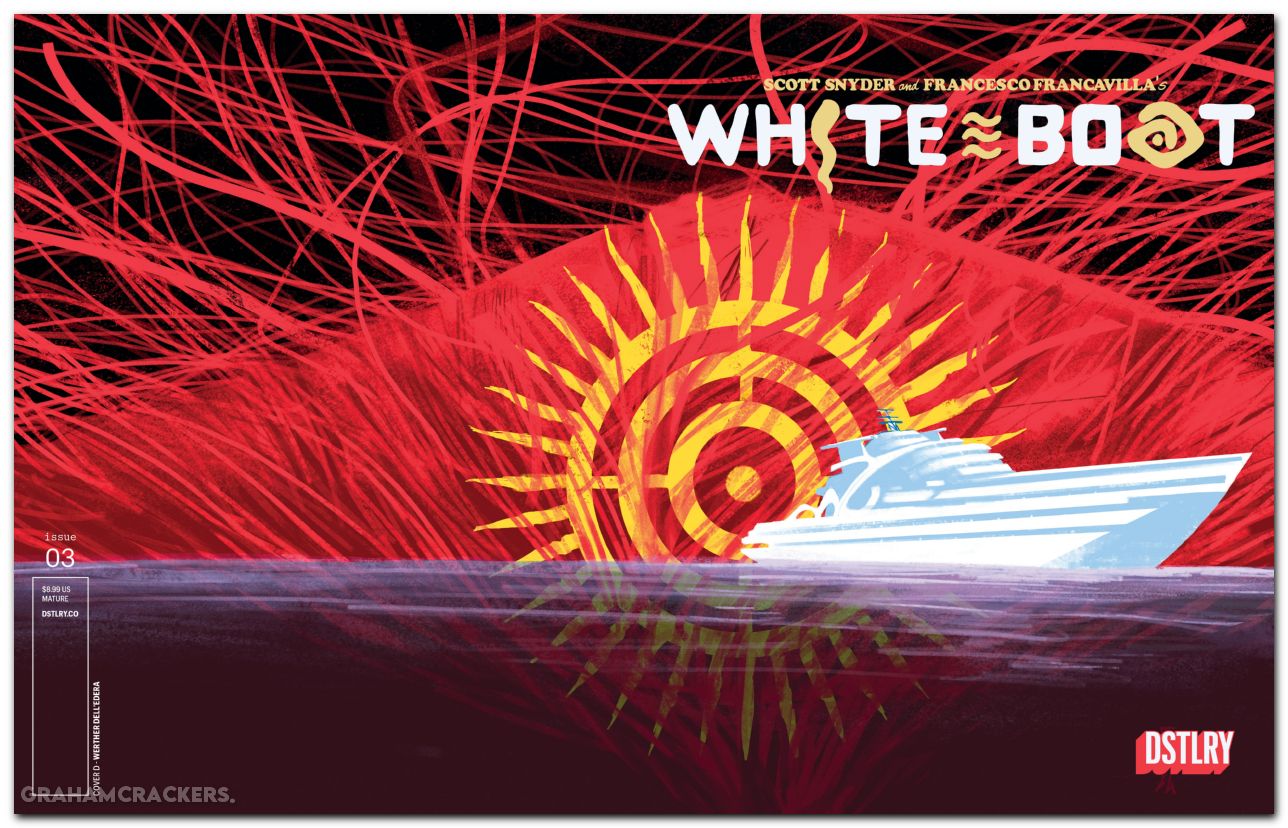 White Boat #3 cover d delledera variant