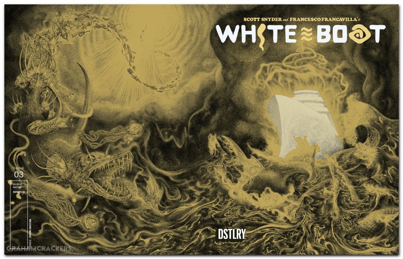 White Boat #3 cover e bastian variant