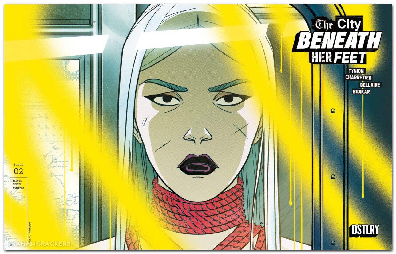 City Beneath Her Feet #2 cover c wu variant