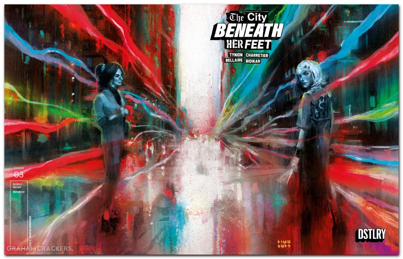 City Beneath Her Feet #3 cover b simmonds variant
