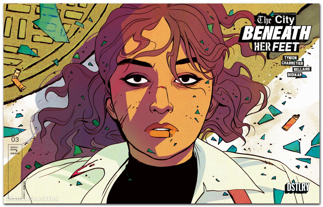 City Beneath Her Feet #3 cover c wu variant