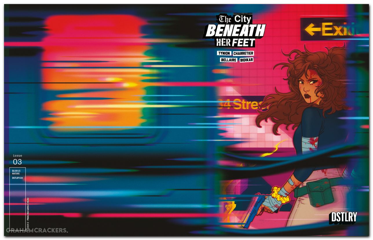 City Beneath Her Feet #3 cover d ganucheau variant