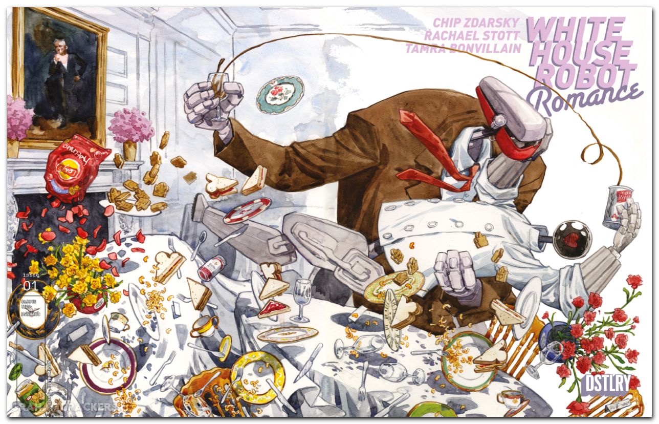 White House Robot Romance #1 cover b thompson variant