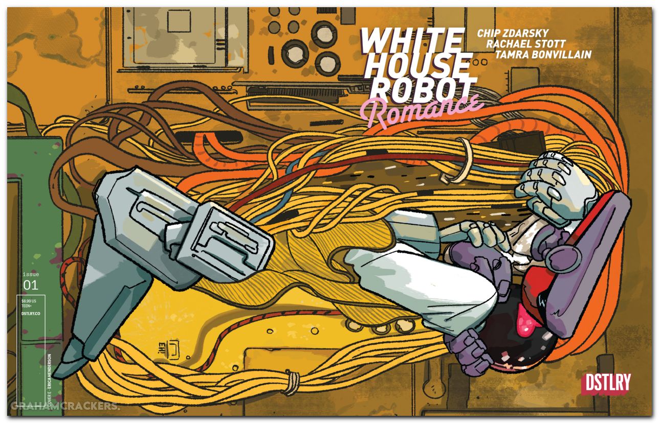 White House Robot Romance #1 cover e henderson variant