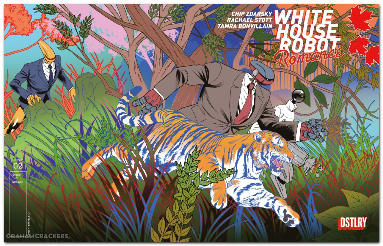 White House Robot Romance #2 cover a