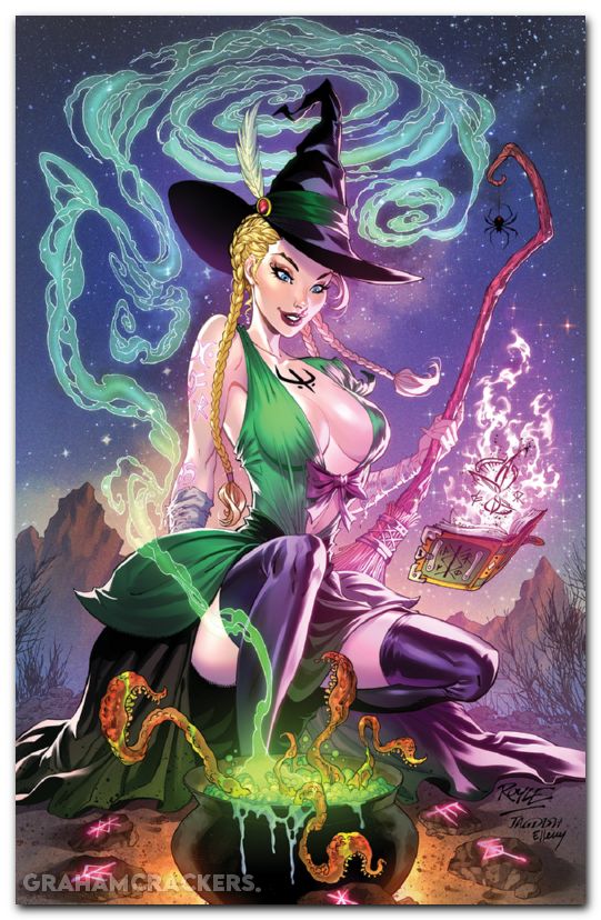 Grimm Fairy Tales Presents Horror Pinup Speical #1 (2025) cover a