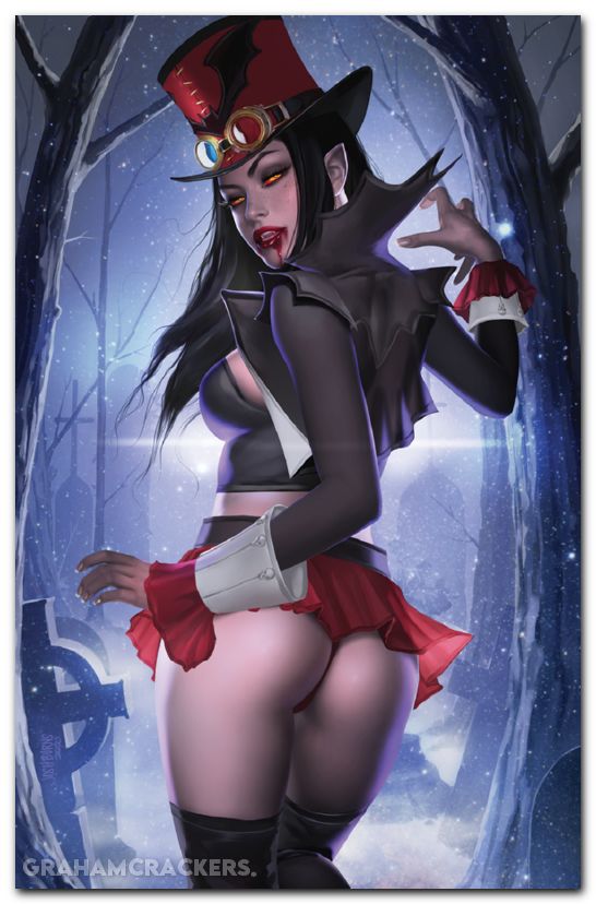 Grimm Fairy Tales Presents Horror Pinup Speical #1 (2025) cover c burns variant