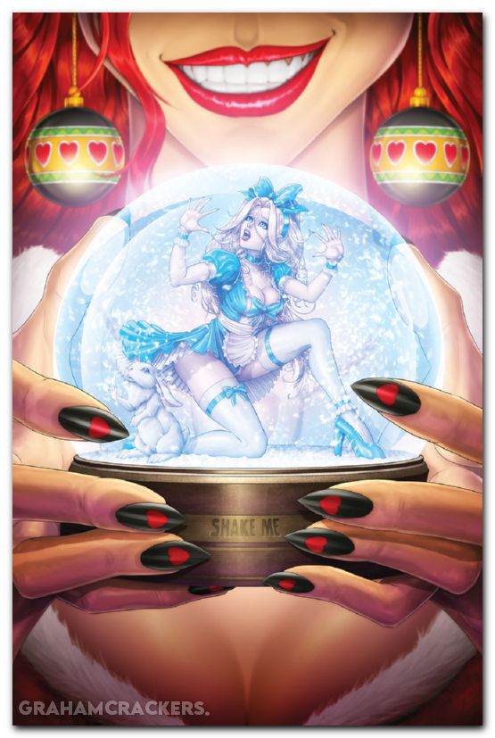 Grimm Fairy Tales Holiday Pinup Special #1 (2025) cover a