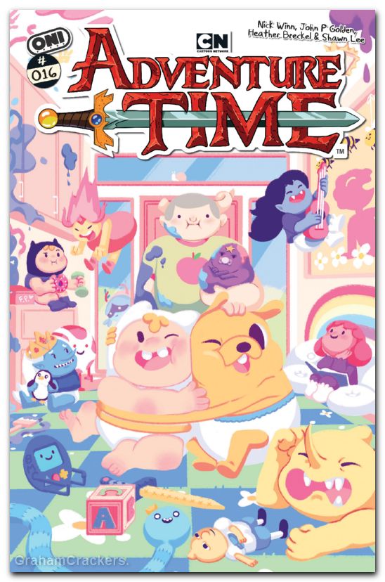 Adventure Time #16 (2025) cover d tobacco variant