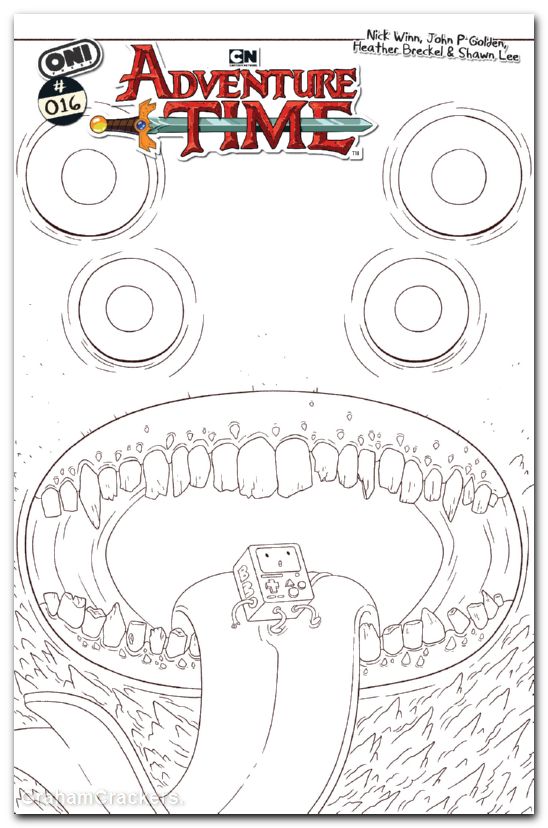 Adventure Time #16 (2025) cover e winn variant