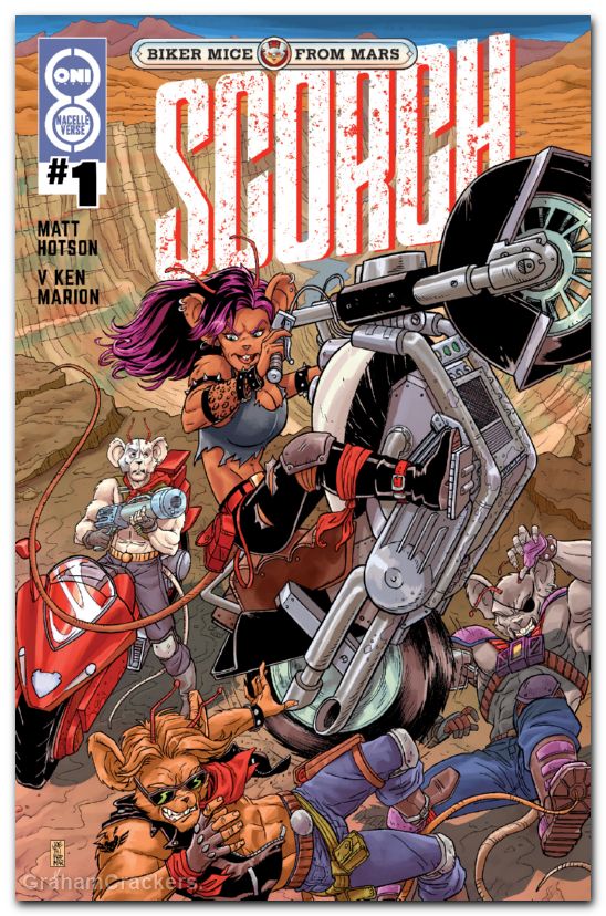 Biker Mice From Mars Scorch #1 (2026) cover c jothikumar variant