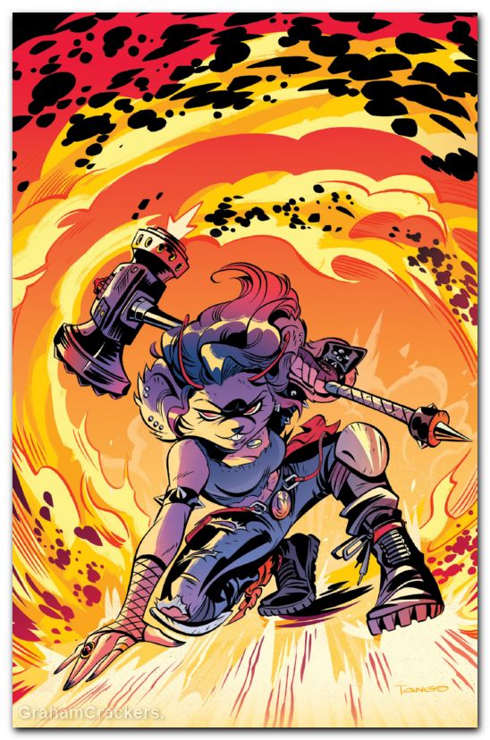 Biker Mice From Mars Scorch #1 (2026) cover e tango virgin variant
