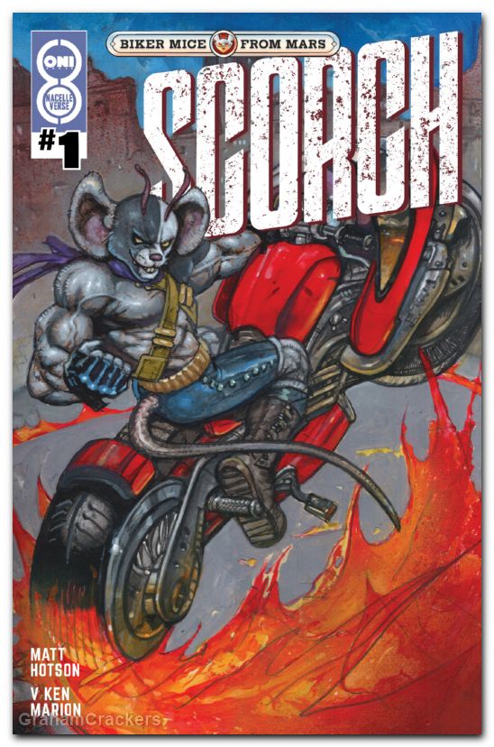 Biker Mice From Mars Scorch #1 (2026) cover f simon bisley variant